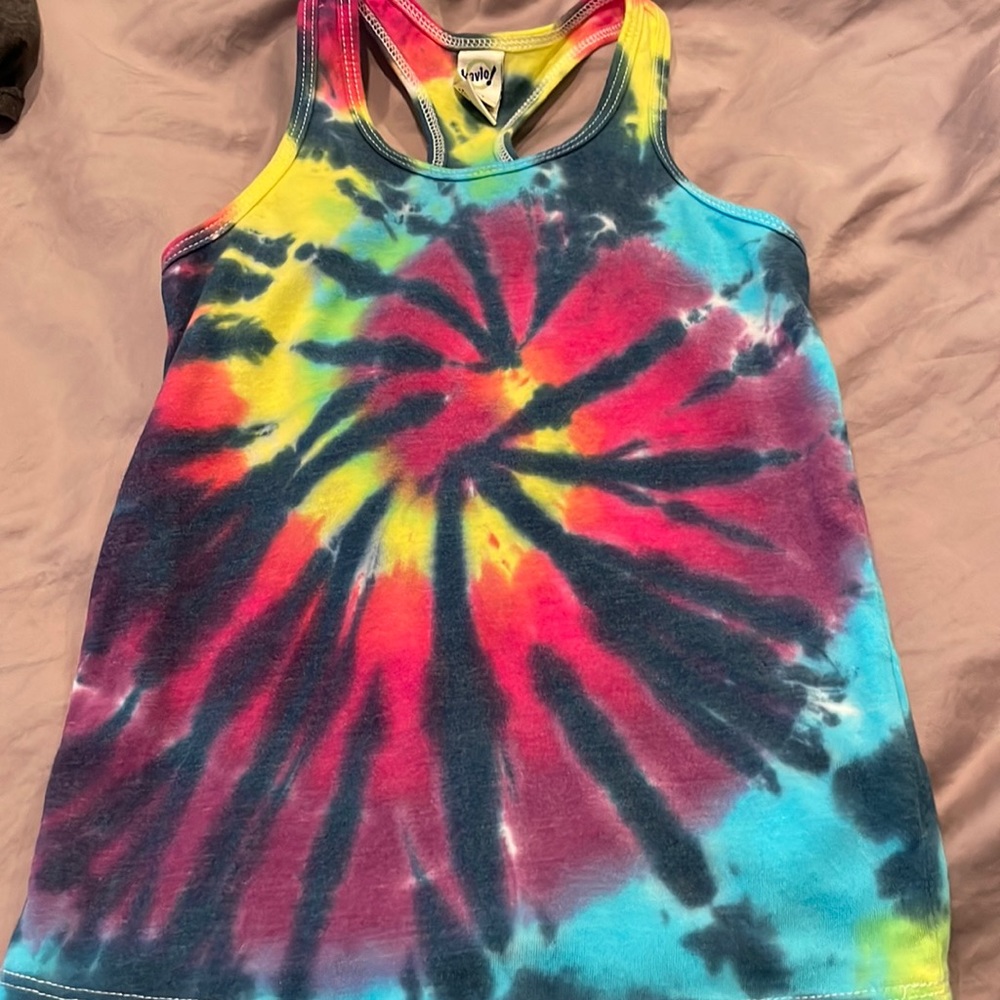 Tie dye tank top